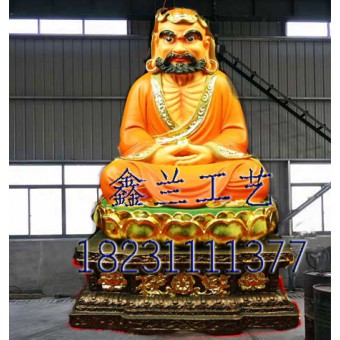 达摩老祖铜雕铜佛像禅宗祖师达摩祖师大型达摩祖师铜佛像