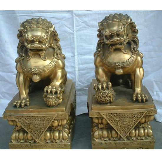 动物铸造铜狮子铸铜佛像