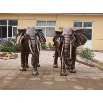 铜大象动物铸造金铜佛像