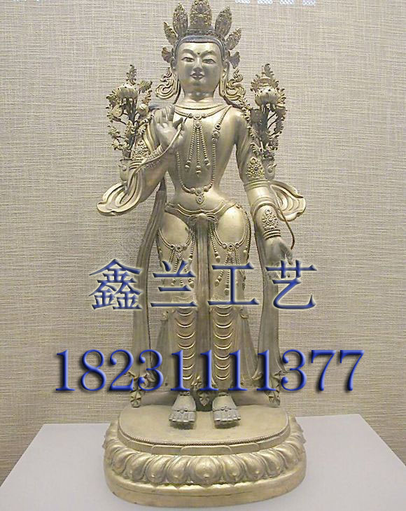 铜雕佛像上的铜锈如何清除藏传铜雕弥勒佛